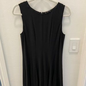 Theory sleeveless Black Flare Dress
